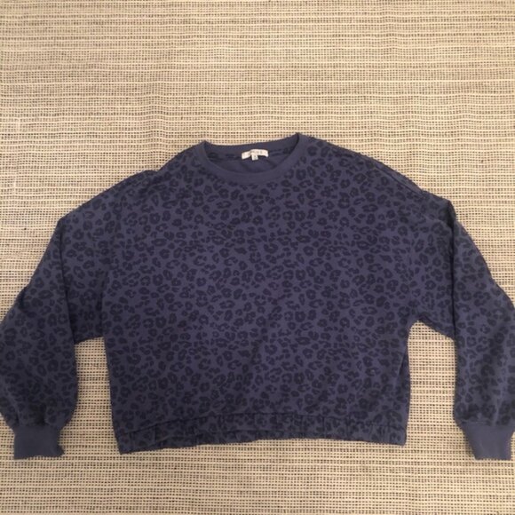 Blue Leopard Print   top - Picture 4 of 4